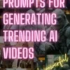 15 Best AI Prompts For Generating Trending AI Videos