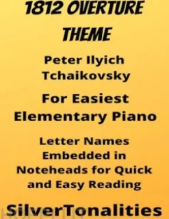 1812 Overture Easiest Elementary Piano Sheet Music