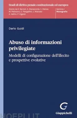 Abuso di informazioni privilegiate - e-Book