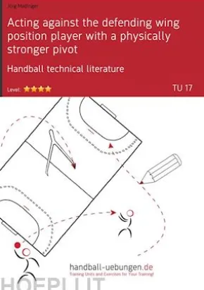 Acting against the defending wing position player with a physically stronger pivot (TU 17)