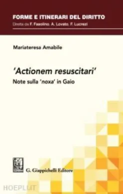 'Actionem resuscitari' - e-Book