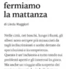 Alberi: fermiamo la mattanza