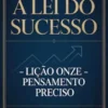 A LEI DO SUCESSO Lição Onze - PENSAMENTO PRECISO (traduzido)