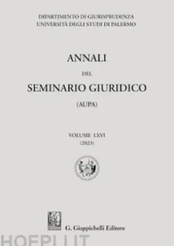 Annali del seminario giuridico dell'Università di Palermo - e-Book
