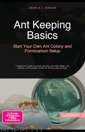 Ant Keeping Basics: Start Your Own Ant Colony and Formicarium Setup