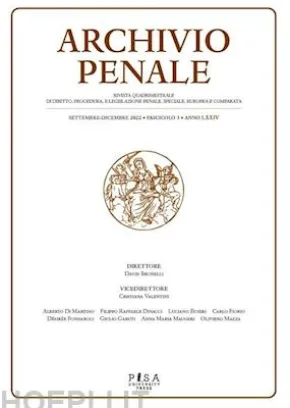 Archivio Penale 3/2022