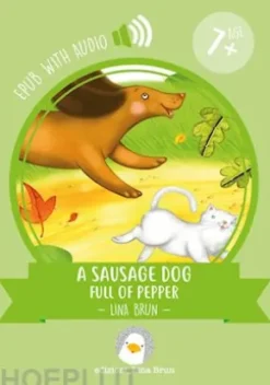 A sausage dog full of pepper
