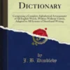 A Shorthand Dictionary