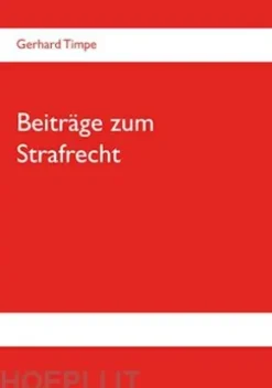 Beiträge zum Strafrecht
