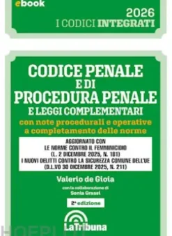 Codice penale e di procedura penale integrato