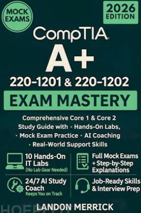 CompTIA A+ 220-1201 & 220-1202 Exam Mastery