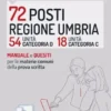 Concorsi 72 posti Regione Umbria - 54 categoria D e 18 categoria C