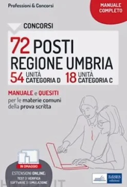 Concorsi 72 posti Regione Umbria - 54 categoria D e 18 categoria C