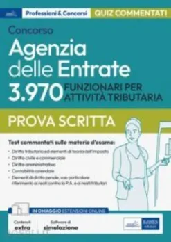 Concorso Agenzia delle Entrate 3.970 FUNZIONARI PER ATTIVITÀ TRIBUTARIA