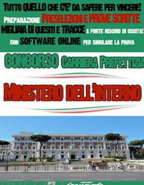 CONCORSO Carriera Prefettizia