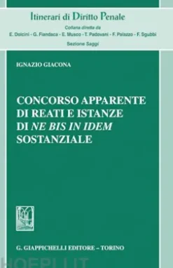 Concorso apparente di reati e istanze di Ne bis in idem sostanziale - e-Book