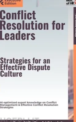Conflict Resolution for Leaders – Strategies for an Effective Dispute Culture