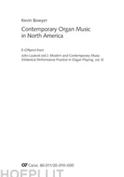 Contemporary Organ Music in North America