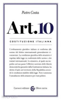 Costituzione italiana: articolo 10