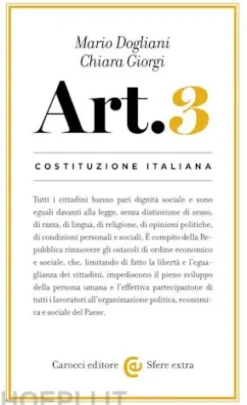 Costituzione italiana: articolo 3
