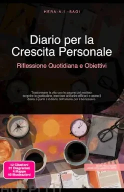 Diario per la Crescita Personale: Riflessione Quotidiana e Obiettivi