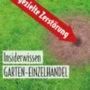 Die gezielte Zerstörung