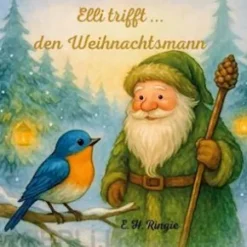 Elli trift den Weihnachtsmann