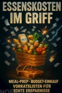 Essenskosten im Griff — Meal-Prep, Budget-Einkauf, Vorratslisten für echte Ersparnisse.