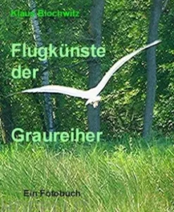 Flugkünste der Graureiher