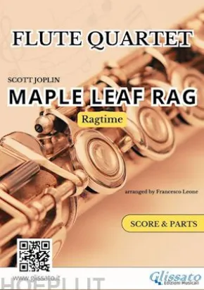 Flute Quartet / Ensemble "Maple Leaf Rag" score & parts