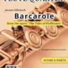 Flute Quartet "Barcarole" by Offenbach - score & parts