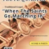 Flute Quartet "When The Saints Go Marching In" score & parts