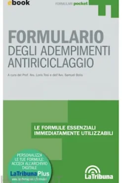 Formulario degli adempimenti antiriciclaggio