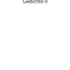 Gedichte II