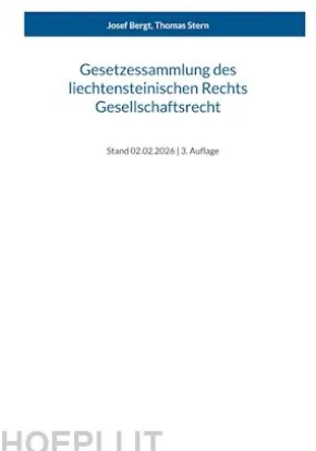 Gesetzessammlung des liechtensteinischen Rechts - Gesellschaftsrecht