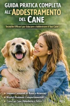 Guida Pratica all'Addestramento del Cane, Guida Completa per Raggiungere Obbedienza Totale e Formare un Legame Profondo con il Tuo Cane.