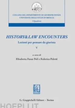 History & law encounters