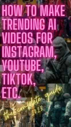 How To Make Trending AI Videos for Instagram, Youtube, Tiktok etc
