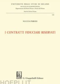 I contratti fiduciari riservati - e-Book