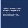 I trattati internazionali in forma semplificata - e-Book