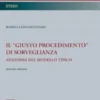 Il "giusto procedimento" di sorveglianza - e-Book
