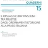 Il passaggio di consegne tra trustee: dagli ordinamenti d'origine alla prassi italiana
