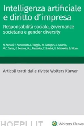 Intelligenza artificiale e diritto d'impresa