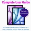 iPad Air (6th Generation M2) Complete User Guide