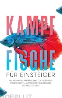 Kampffische für Einsteiger: Wie Sie Ihren Kampffisch Betta splendens sicher kaufen, artgerecht halten und richtig füttern