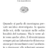 La montagna che vogliamo