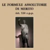 Le formule assolutorie di merito - e-Book