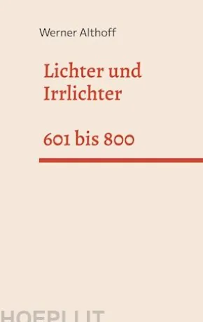 Lichter und Irrlichter