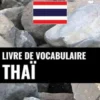 Livre de vocabulaire thaï
