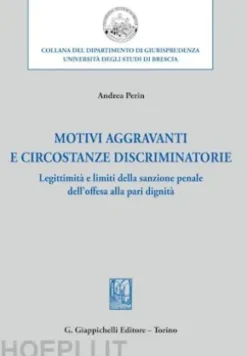 Motivi aggravanti e circostanze discriminatorie - e-Book